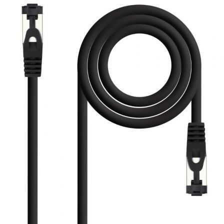 Nanocable Cable de Red Cat.8.1 SSTP AWG26 2m Negro Nanocable Cable de Red Cat.8.1 SSTP AWG26 2m Negro
